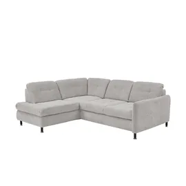 Lounge Collection Eckcouch Mikrofaser 2-Sitzer Grau