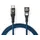 Nedis USB-C auf Apple Lightning 1 m Blau/Schwarz