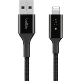 Belkin USB-A auf Lightning 1,2 m Schwarz