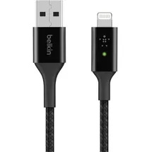 Belkin USB-A auf Lightning 1,2 m Schwarz