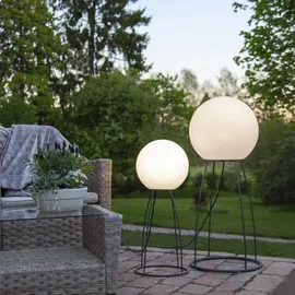 Star Trading Stehleuchte Kunststoff/Metall 95 cm E27 1 Stück Schwarz/Weiß