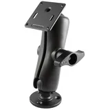 RAM MOUNTS Vesa Platte Einarmiger Schwenkarm 75 x 75 mm Schwarz