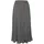 LASCANA Maxirock Damen Plisseefalten Grau 42