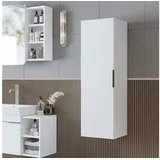 roomartstore.de Lycia 50 Hochschrank 35 x 50 x 35 cm Weiß Holz