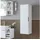roomartstore.de Lycia 50 Hochschrank 35 x 50 x 35 cm Weiß Holz