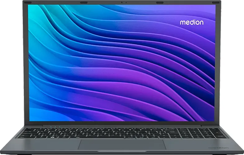 MEDION E16433, Notebook, mit 16,0 Zoll Display, Intel® CoreTM 5,i5-1235U Prozessor, 16 GB RAM, 1 TB SSD, Iris® Xe, Silber, Windows 11 Home (32 bit)