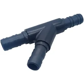 DeinSchlauch24 T-Stück 40 mm PVC grau