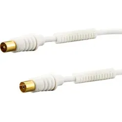 E+P Elektrik Antennenkabel 1, 5m ws Gold AB201GLose