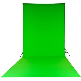 Manfrotto LC5881 Chromakey Textilhintergrund Grün 300x700cm + Schlaufe