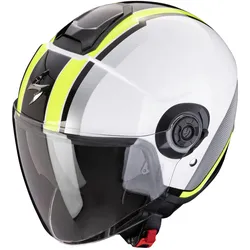 Scorpion Exo-City II Vel Weiss / Neon-Gelb M