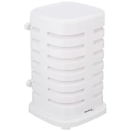 Technoline Schutzhülle für Thermo-Hygrosensoren, Wetterstation mit Außensender, Weiß