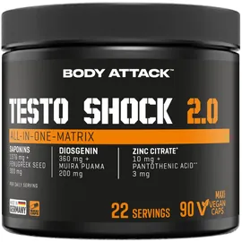 Body Attack Testo Shock 2.0 Kapseln 90 St.