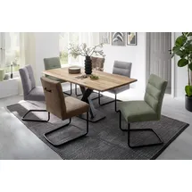 MCA Direkt Import GRAVINA 160 x 74 x 90 cm schwarz