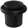 MS Beschläge Bodentürstopper Schwarz 20 mm