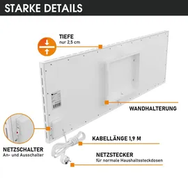 Brast Hybrid Infrarotheizung ISP-HB 550