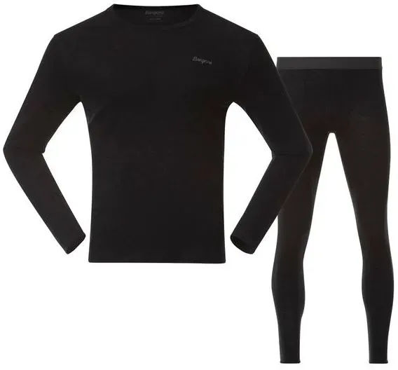 Bergans Allround Merino Baselayer Set Men black (91) XXL