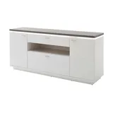 MCA Furniture uno Sideboard Aurelia ¦ weiß ¦ Maße (cm): B: 180 H: 81 T: 44