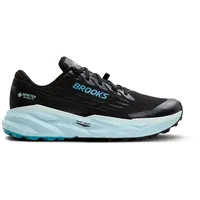 Brooks Cascadia 19 GTX Damen Black/Ebony/Blue Flower 36,5
