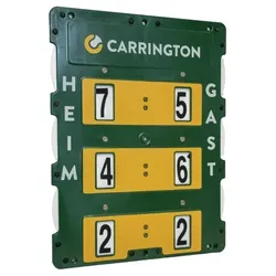 Carrington Tennis-Punktetafel - Deutsch - 60x46cm