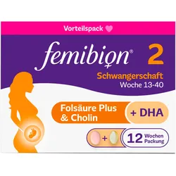 Femibion 2 Schwangerschaft 12-Wochen-Kombipackung