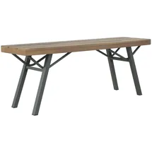 vidaXL Gartenbank 122 x 35 x 45 cm Braun