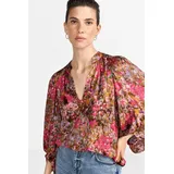 richroyal Langarmbluse rot XL (42)