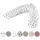Theraline Das Original Mikroperlen hooks black&white