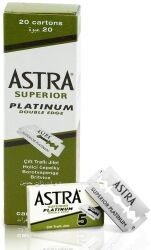 Astra Superior Platinum Double Edge Rasierklingen 100 Stück