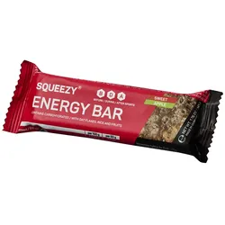 SQUEEZY Energieriegel Energy Bar Apfel | 50g Riegel