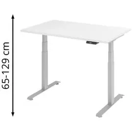 baselite Schreibtisch BaseLite Weiß / Silber