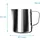 Intirilife Milchkännchen Barista Krug in Silber | Gr.: onesize