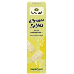 Alnatura Bio Mürbegebäck »Zitronen Sablés« 110 g