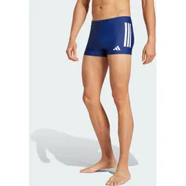 adidas 3-Streifen 2-Inch Boxer-Badehose Dark Blue / White S/M