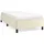 vidaXL Bettgestell 90 x 200 cm Creme