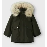 NAME IT Millo Long Mini Parka Rosin 24 Monate