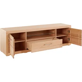 vogl möbelfabrik Lowboard »1237«, Massivholzfront, Breite ca. 171 cm, mit Softclose Funktion