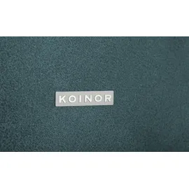 KOINOR Einzelcouch Leder 1-Sitzer Türkis/Petrol