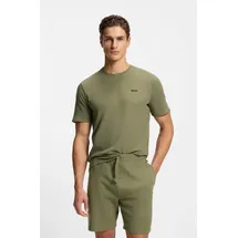 Boss Pyjamaoberteil Waffle T-Shirt grün XL (52)