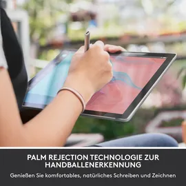 Logitech Crayon digitaler Zeichenstift für iPad grau