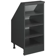 Vicco Dachschrägenschrank Rion 40 x 81,6 cm Anthrazit