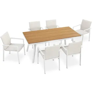 Juskys Maui Set 7-tlg. Beige