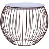 vidaXL Couchtisch Golden Ø 41 cm
