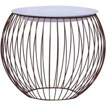 vidaXL Couchtisch Golden Ø 41 cm