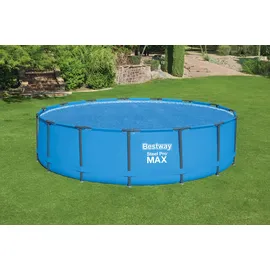 BESTWAY Solarabdeckung Flowclear Rund blau 462 cm