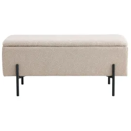 House Nordic Truhenbank Watford Beige 95 x 37 x 43 cm
