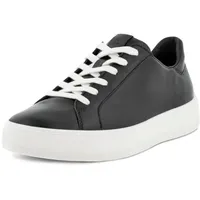 ECCO Street Tray Sneaker niedrige Turnschuhe, Black, 37 EU