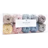 Rico Design Häkelwolle Set Spray Weiß 57,5 m 10 St.