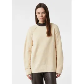 Comma, Strickpullover Oversized Beige L