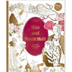 COPPENRATH 95615 Sinn & Sinnlichkeit - DDas große Jane-Austen-Malbuch (Creative Time)