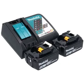 Makita DMR 056 mit Laterne + 2 x 5,0 Ah Akku + Ladegerät